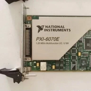 US NI PXI-6070E12-bit, 16-channel Analog Input Multi-function Data Collection Card