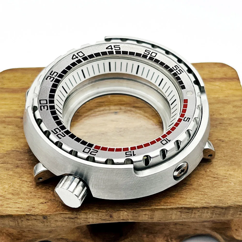 

Mod NH35 Case Tuna Canned Watch Case fits NH35 NH36 Movement Transparent Case Back NH35 Tuna Watch Case Parts