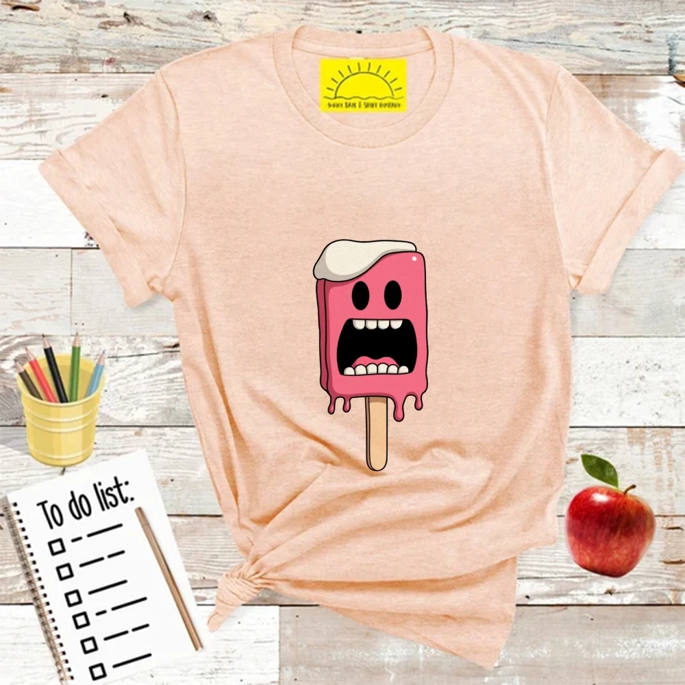 

100% Cotton Casual Round Neck T-Shirt