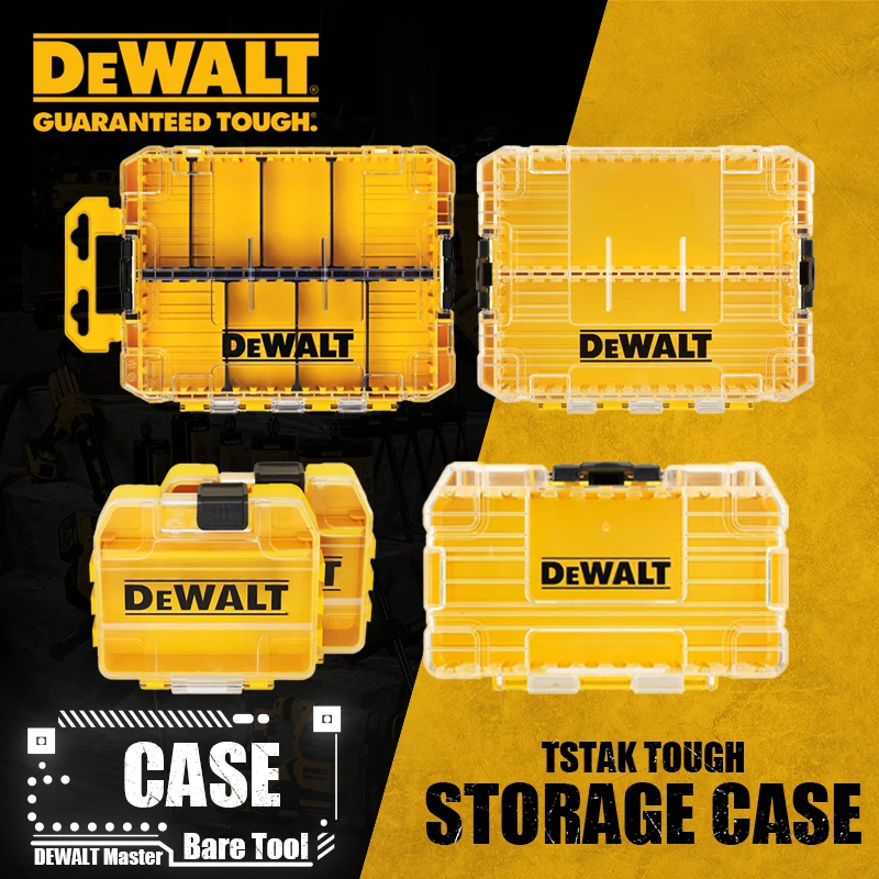 DEWALT DT70800 DT70801 DT70803 DWAN2190 TSTAK Tough Storage Case Screwdriver Bit Parts Storage Box Power Tool Accessories