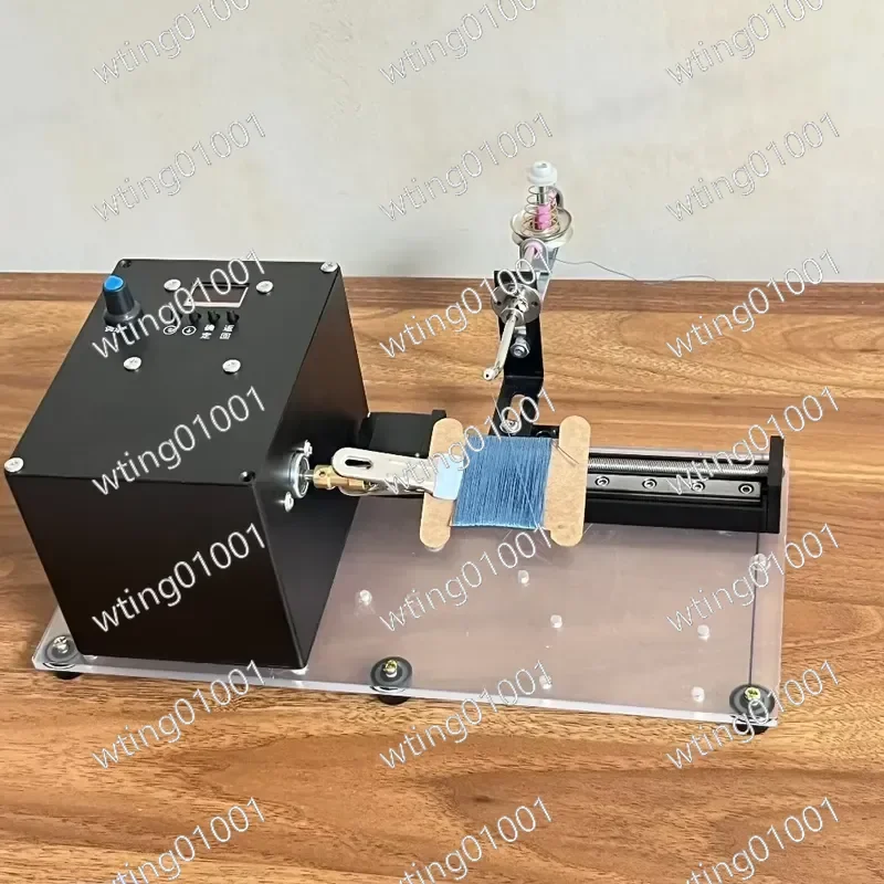 Automatic Winding Machine Parallel Reciprocating Wiring Counter Splitting Small Coil Winder Equipment for DIY