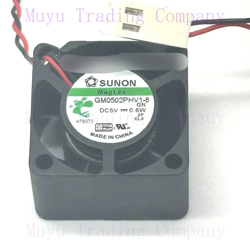 FOR   SUNON GM0502PHV1-8 GN DC 5V 0.6W 25x25x10mm 2-Wire Server Cooling Fan