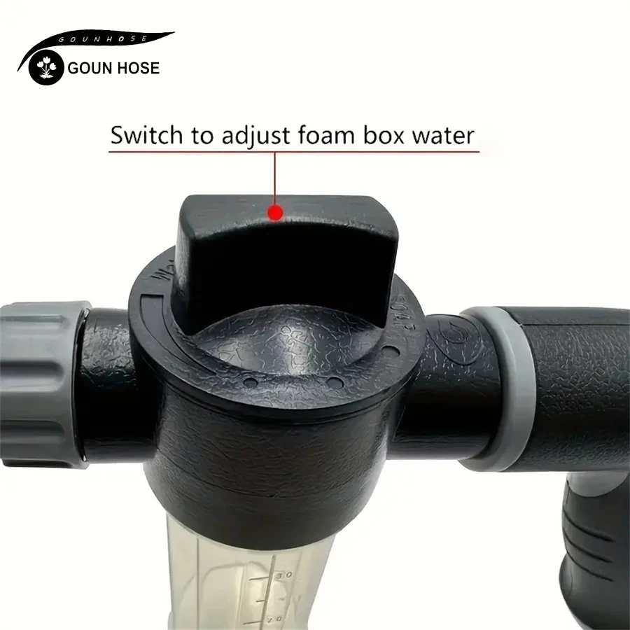 ارتفاع ضغط غسيل السيارات مدفع المياه أدوات غسيل السيارات المنزلية تمديد معدني قضيب المطاط طلاء اليد حديقة الري #4