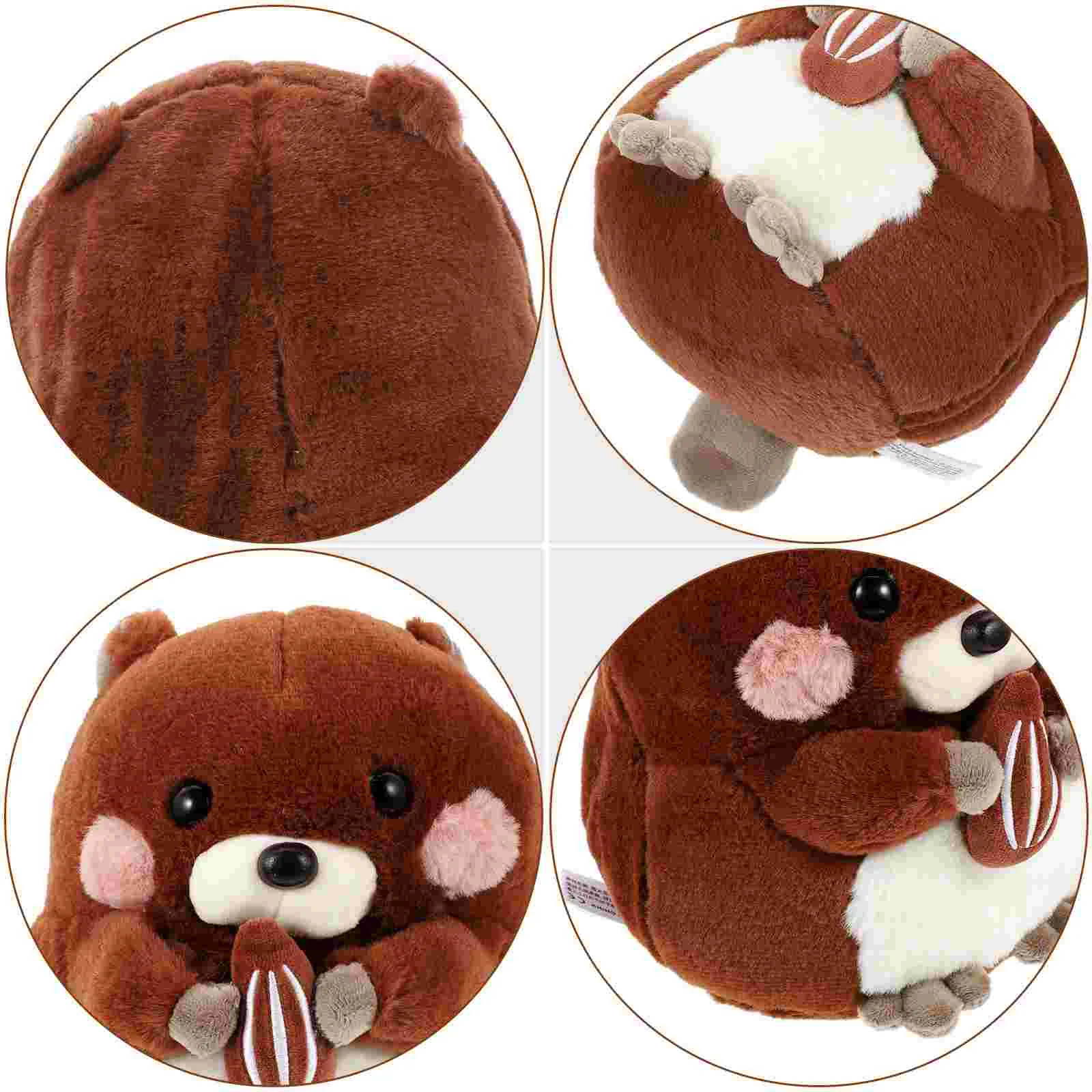 Childrens Toys Groundhog Girl Stuffed Groundhogs Plush Pp Cotton Plaything Toddler