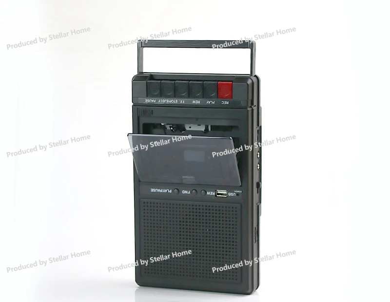 Multifunctional Tape Player Walkman Battery Power Supply Dual-purpose Multi-mode Transcription Tape Function Retro Cassette