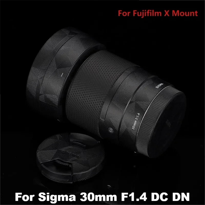 For Sigma 30mm F1.4 DC DN Contemporary ( For Fujifilm X Mount ) Decal Skin Vinyl Wrap Film Camera Lens Sticker 30 1.4 F/1.4 C