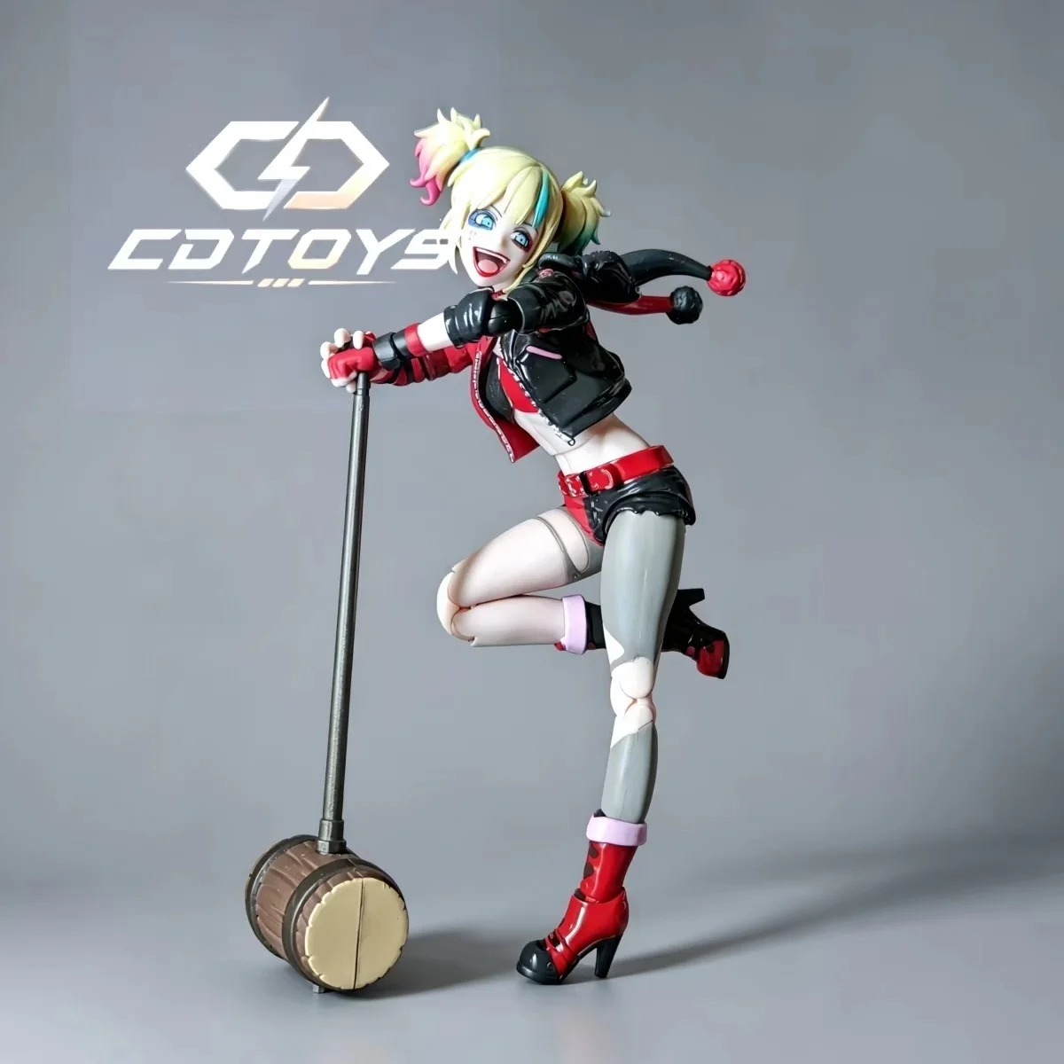 New CD Toys Harley Quinn Anime Action Figure DC Joker Figurine KO Kaiyodo Yamaguchi Model Gifts Batman Toys view 5
