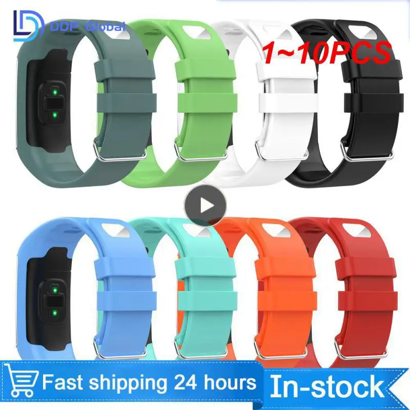 1~10PCS Multi-color Silicone Smart Watch Strap For Polar A360 A370 Bracelet Smart Watch Replacement Wristband for Polar A360