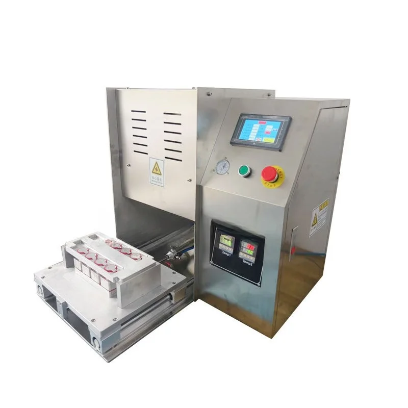

Desktop jelly coffee cup sealing machine, hot press sealing machine