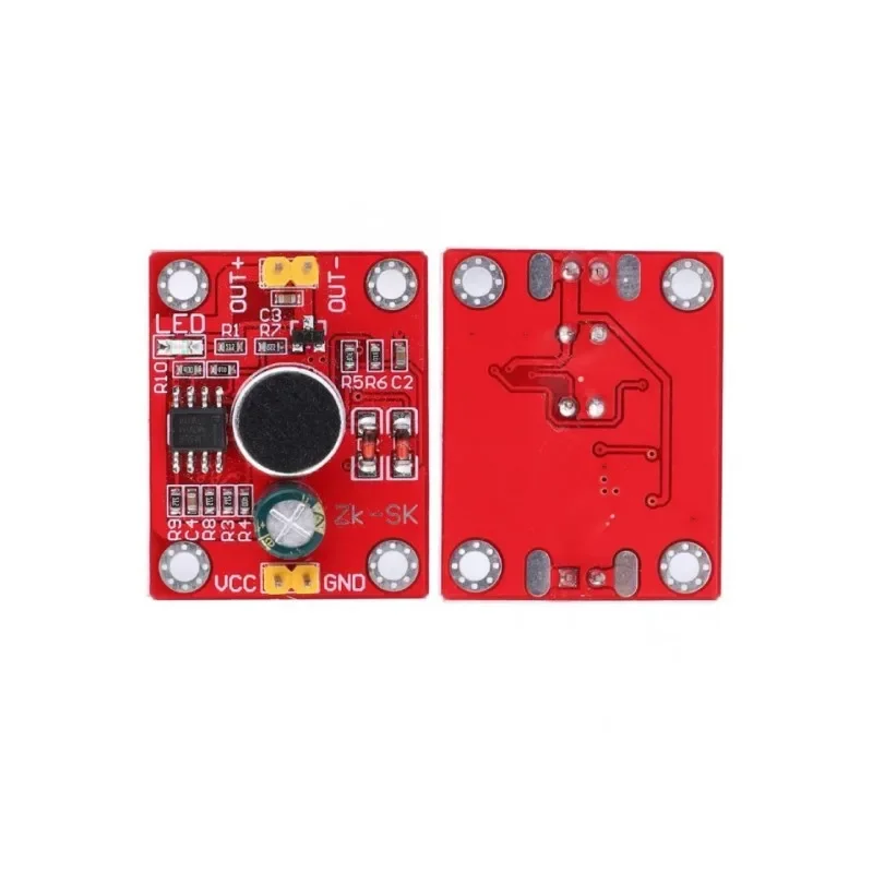 Sound Sensor Voice Control Delay Module 3-9V Motor Motor DIY Drive LED Small Electric Fan