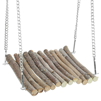 Wooden Climbing Toy Reptile Swing Lizard Hammock Habitat Decor Snake Hammock Bearded Dragon Swing leoArD Hanging Toy Pet