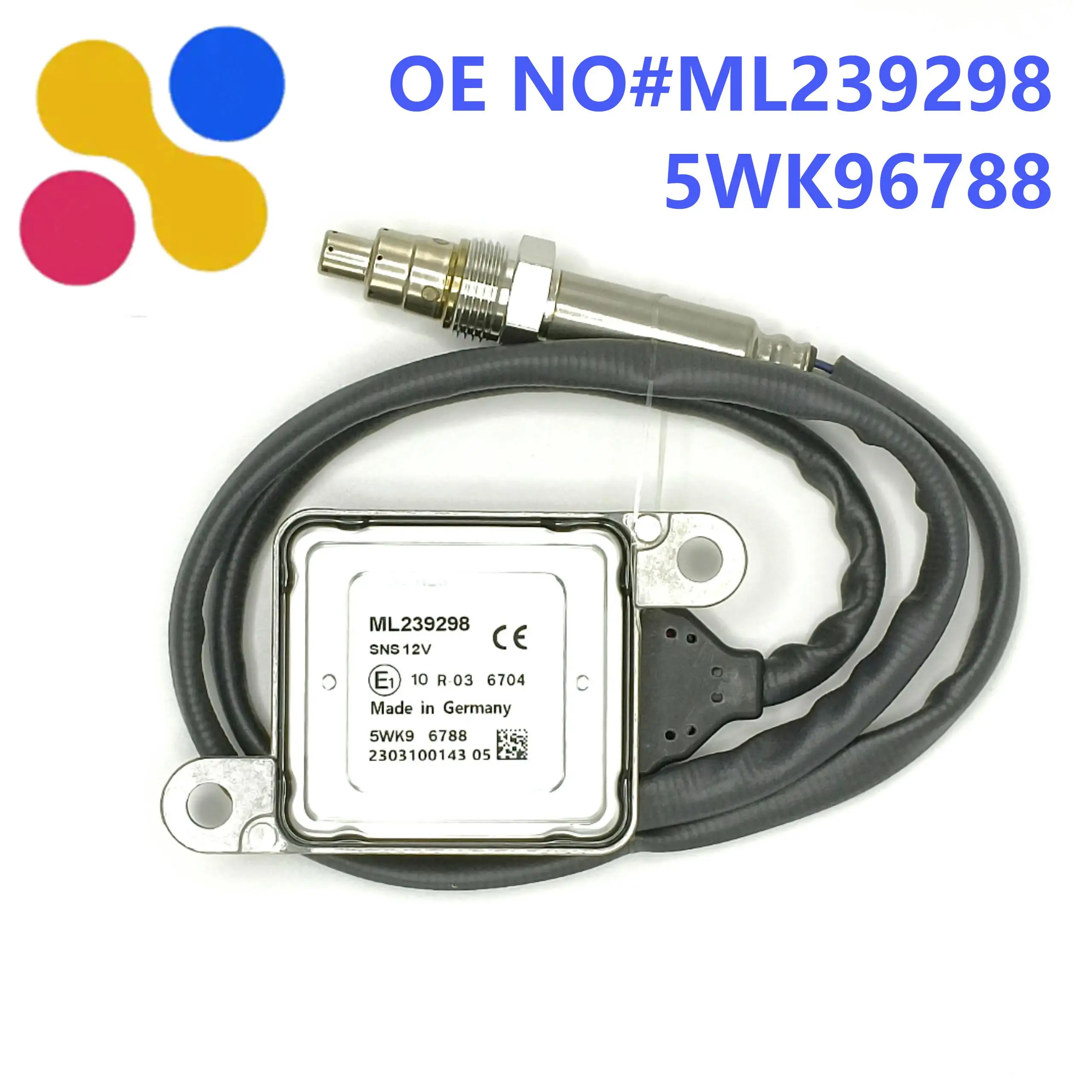 

5WK96788 ML239298 New Nitrogen Oxide Sensor High Quality NOx Sensor for Mitsubishi Fuso Canter 5WK9 6788 Truck Part 12V