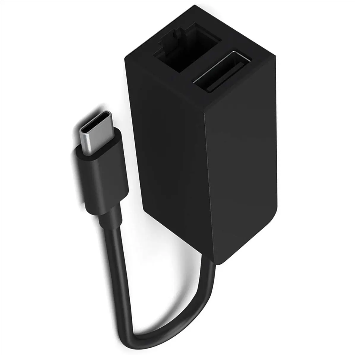 

Адаптер-концентратор USB-C — Ethernet RJ45 и USB 3.0 для основных электронных продуктов Microsoft