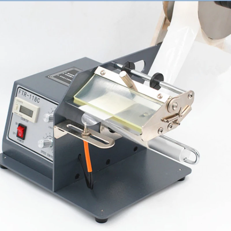 Automatic label stripping machine FTR-118C optical fiber transparent label stripping machine label stripping machine