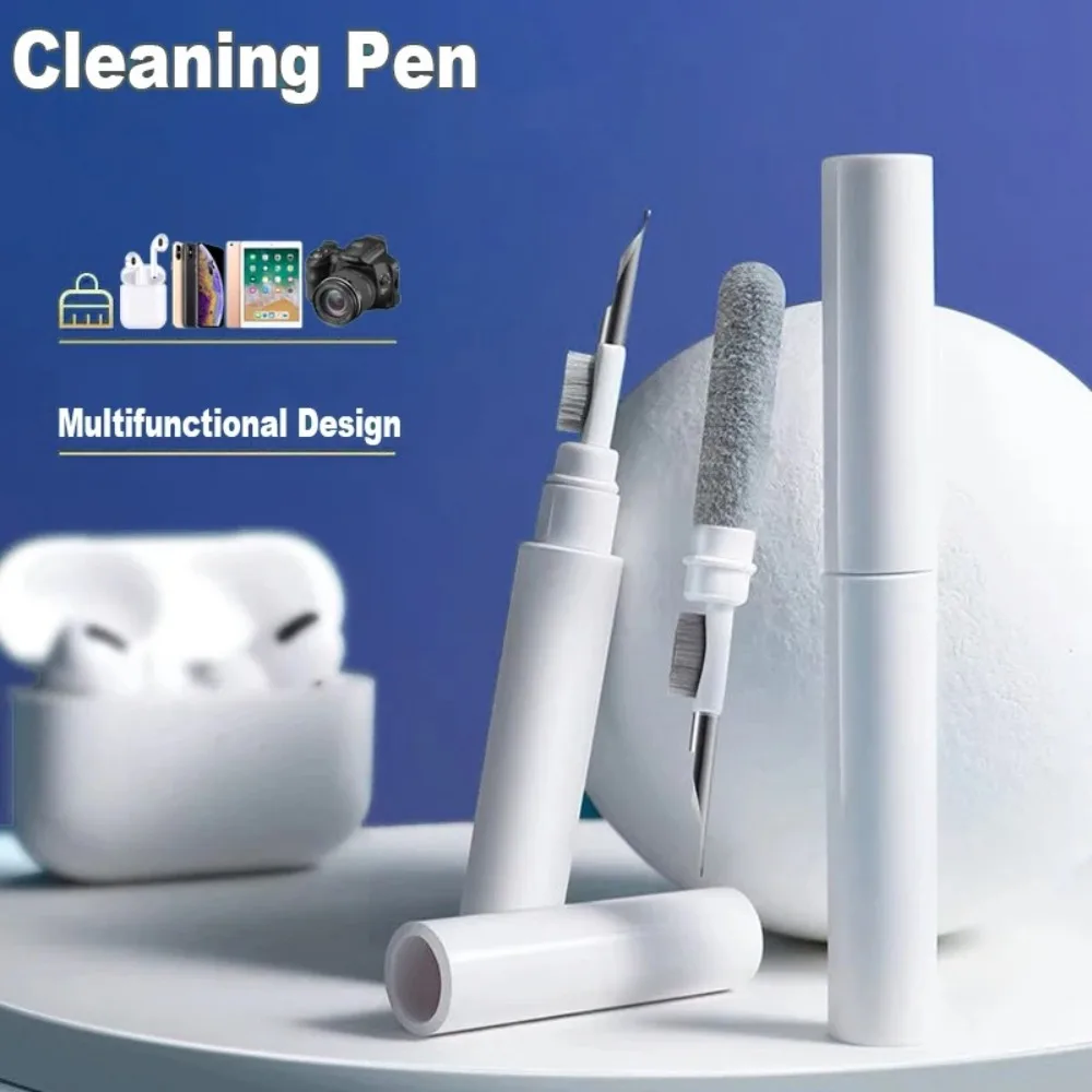 Anti-clogging Earphones Cleaning Pen Wireless Earphones Bluetooth Earplug Cleaning Tool Portable Earbuds Case Cleaning Brush