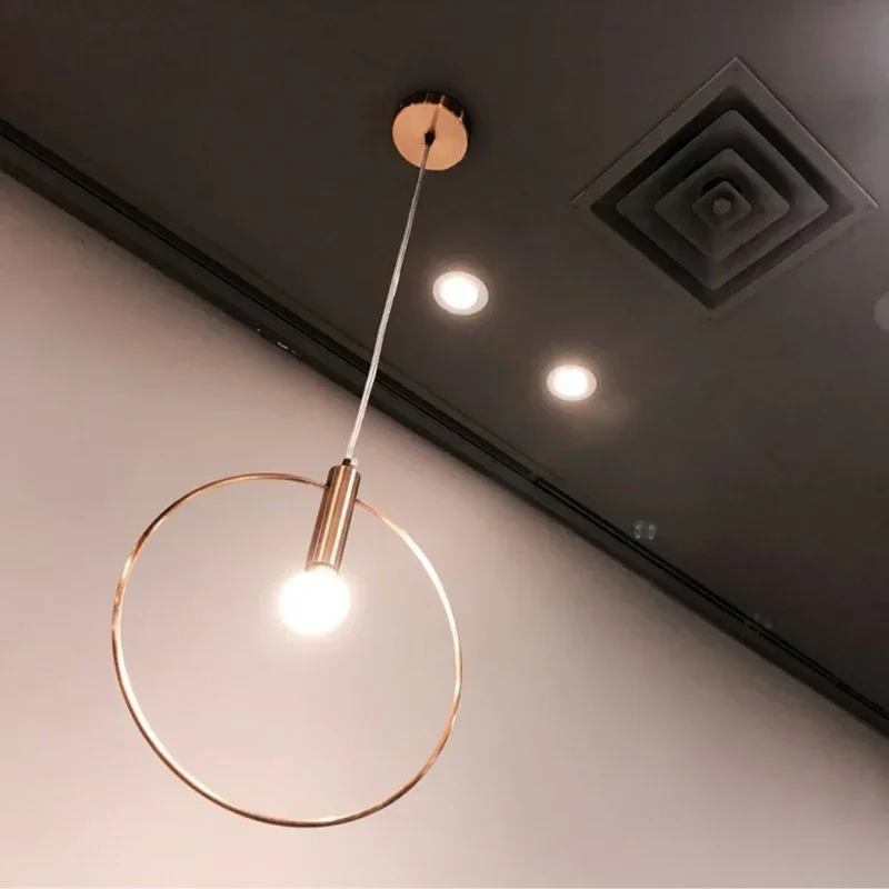 single-ring-arts-modern-pendant-light-for-lobby-dining-room-decoration-lighting-antique-gold-suspension-pendant-lamp-e14-lights