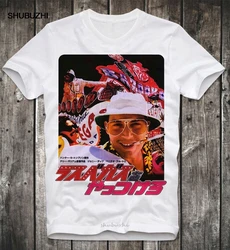 T-Shirt Fear Loathing Las Vegas Japan Japanese Movie Poster Johnny Depp Vintage Custom Screen Printed Tee Shirt