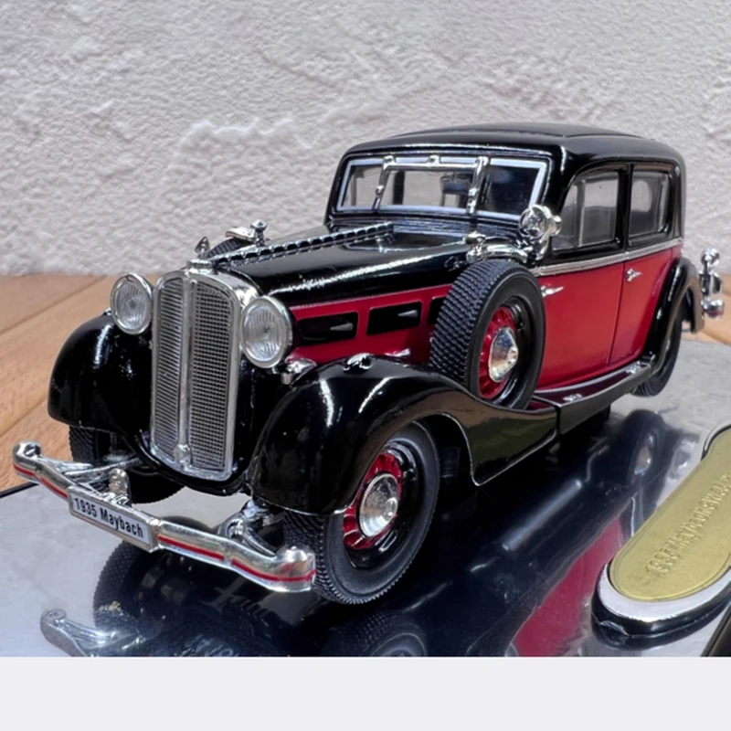 

Diecast 1:43 Scale Benz SW35 1935 Alloy car simulation model Static decoration Souvenir gifts for adult boy Slight defects