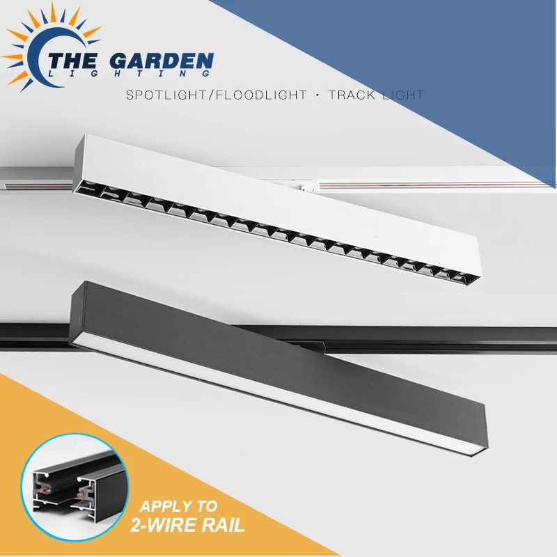 LED Track Light Creative Line Light LED Down Light Spot Light 10W 20W 30W Bar Living Room Ceiling Light Modern Indoor Lighting