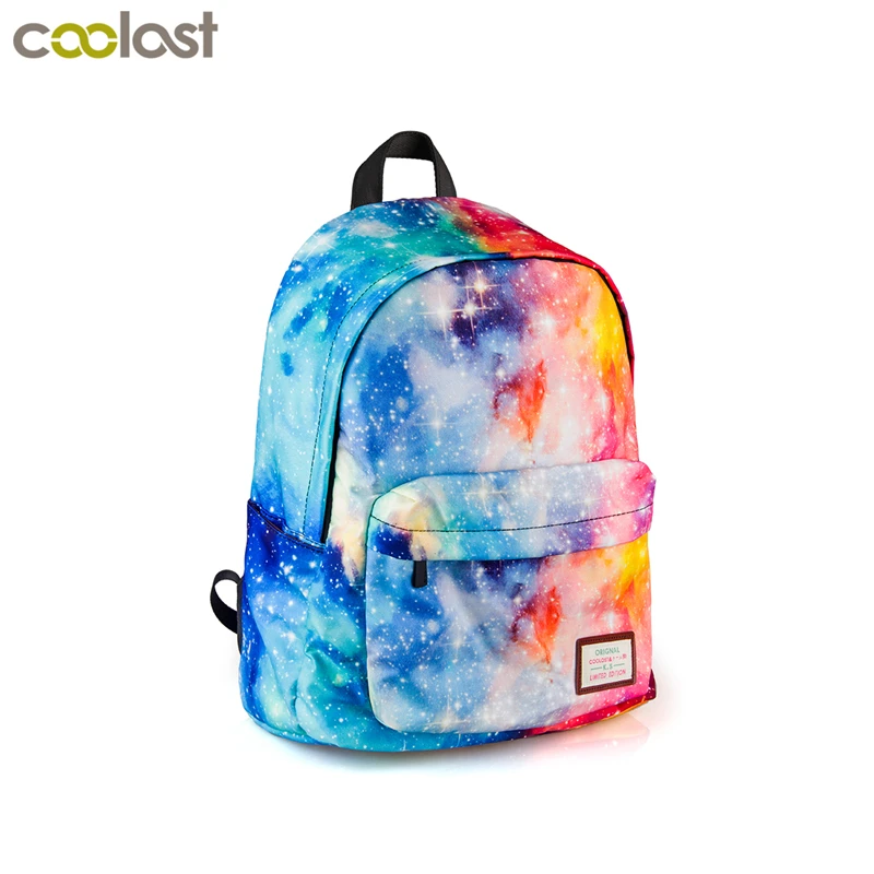 Galaxy Backpack For Teenage Girls Universal Star Women Bags Starry Night School Backpack Children School Bags Teen College Bag