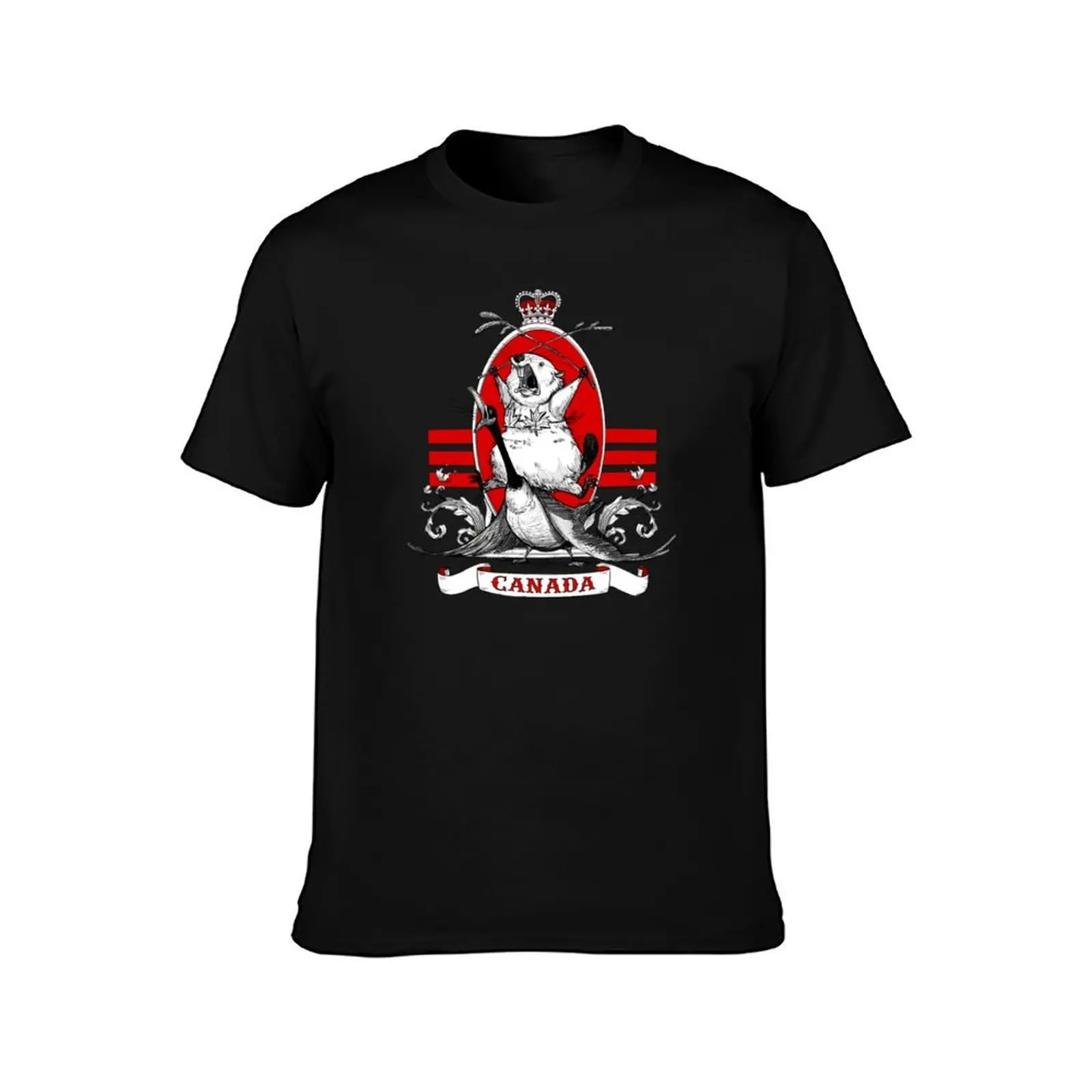 Screaming Beaver Gift For Fans, For Men and Women T-Shirt, Summer Casual Cotton Tee, Oversized Streetwear Tops, Unisex Men Women