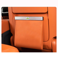 Suitable for Leading Ideal LiXiang L7 L8 L6 L9 Interior Car Seats Car Trash Cans Orange Leather Accessories