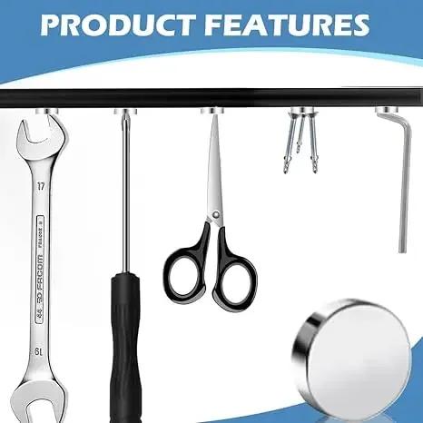 15x3/20x2mm Versatile Circular Magnets Ideal for Whiteboards, Bag Fasteners, Kitchen Organization, Warehouse Tool Storage