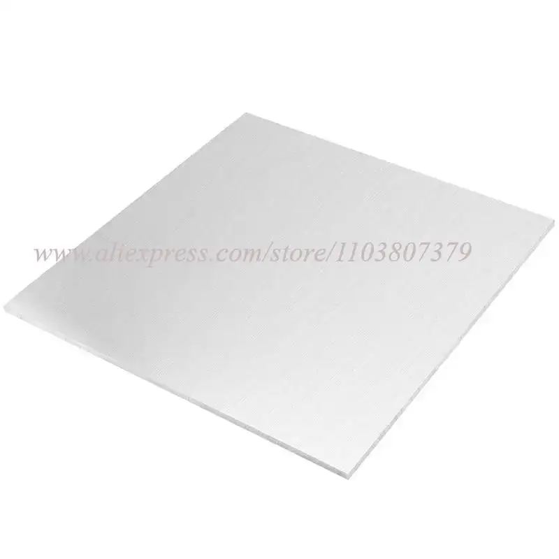 Aluminum Plate 100x100mm 100x200mm 200x200mm 200x300mm 300x300mm Thickness 1mm 2mm 3mm 4mm 5mm 6mm 8mm Aluminum Flat Metal Plate