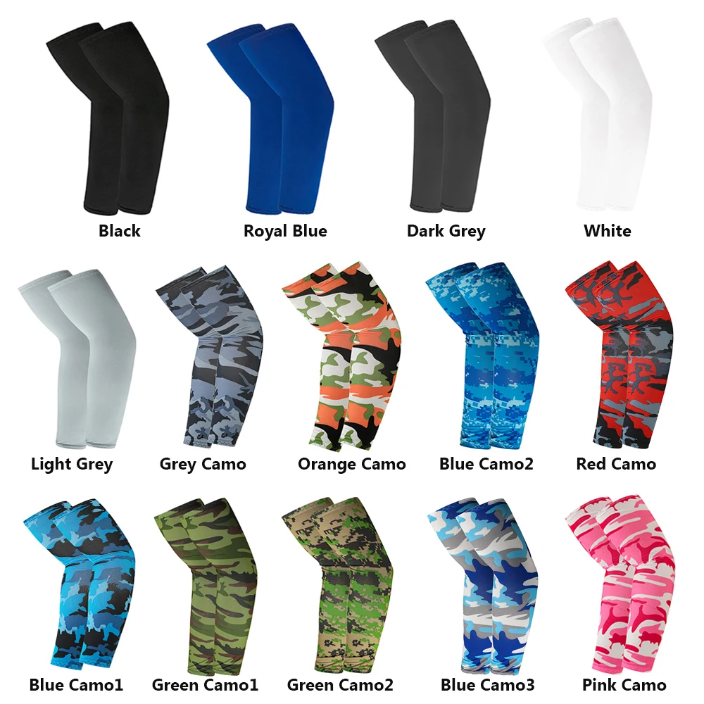 New Summer Cooling Basketball Running Arm Cover Arm Sleeves Sun Protection Outdoor Sport view 6