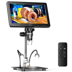 TOMLOV HDMI Digital Microscope DM9MA with Polarizer 10