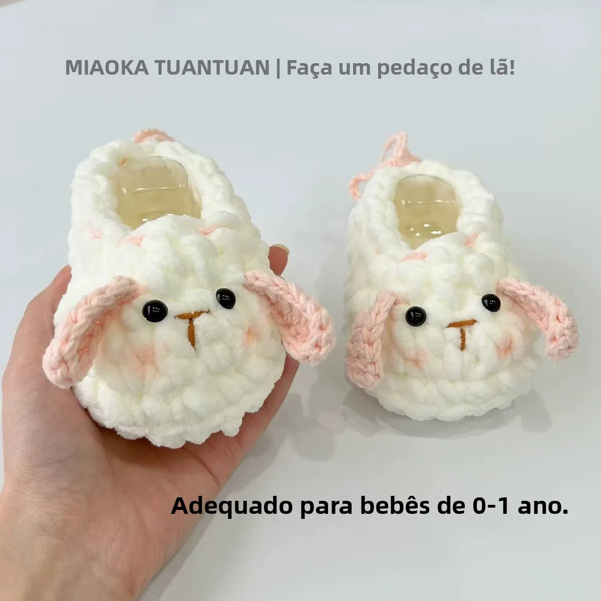 adoraveis-sapatos-de-la-tricotados-a-mao-para-bebes-kit-de-material-de-croche-diy-para-recem-nascidos-padrao-de-animais-fof