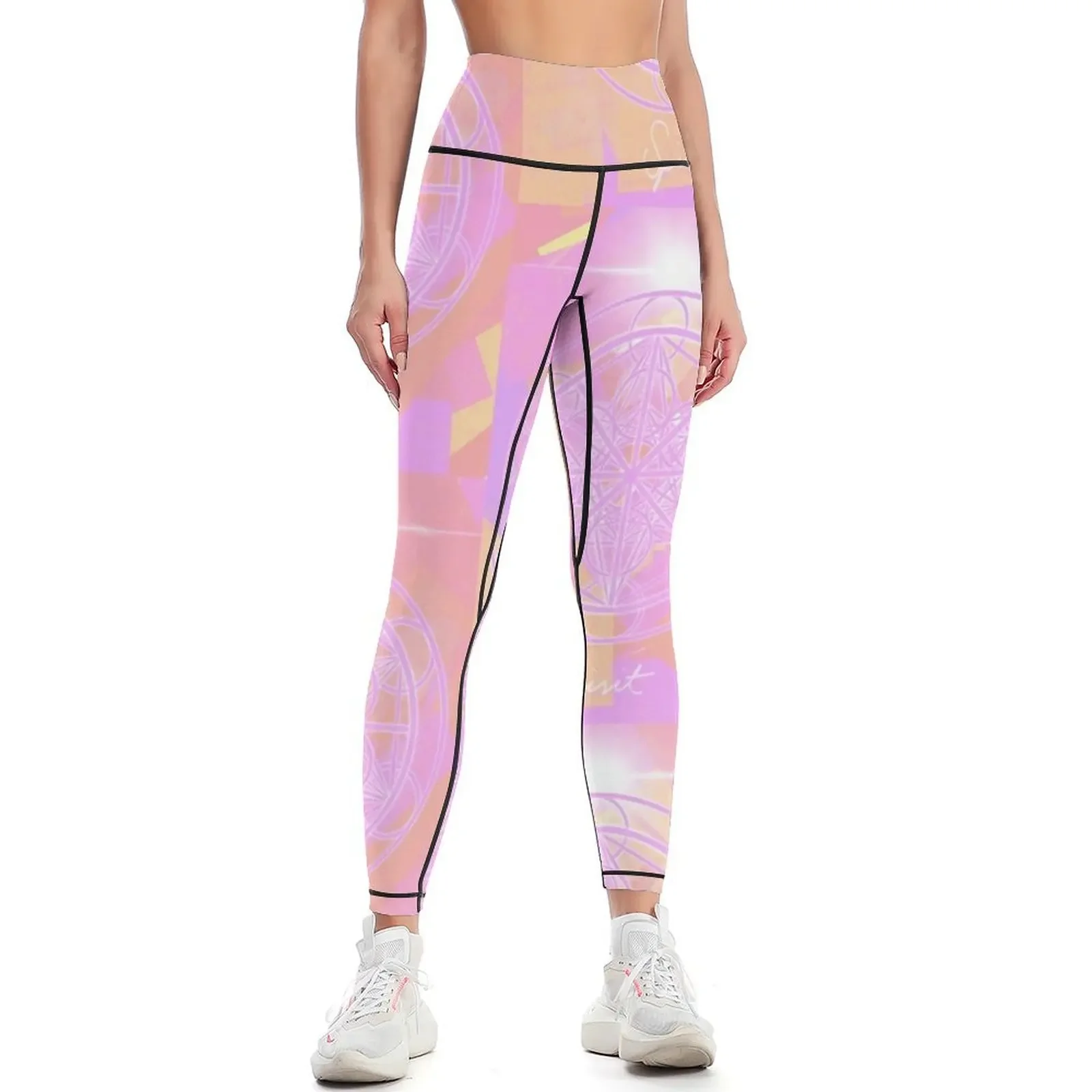 

Spirit Leggings Sweatpants legings for fitness Women sports gym top Womens Leggings