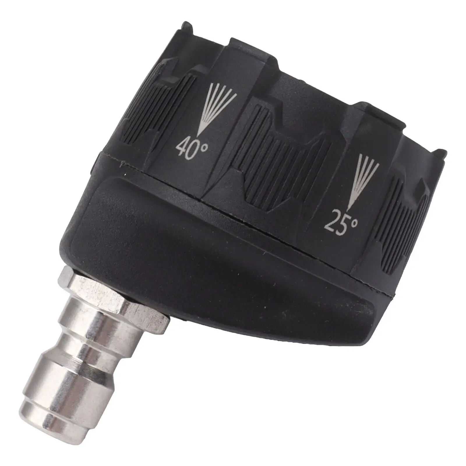 유니버설 4000Psi 고압 세척기 스프레이 노즐 0/15/25/40도 회전 비누 물 분사 팁 불량 청소 문제 해결