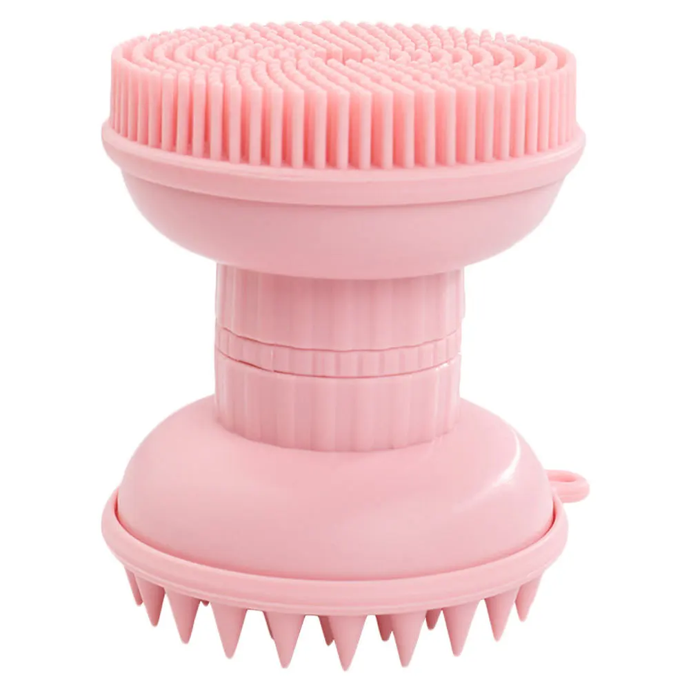 แปรงล้างหน้าซิลิโคน 1 ชิ้น แปรงขัดผิวแบบใช้มือ ขจัดสิ่งสกปรกในรูขุมขน นวดหน้า บำรุงผิว เครื่องมือทำความสะอาดผิว