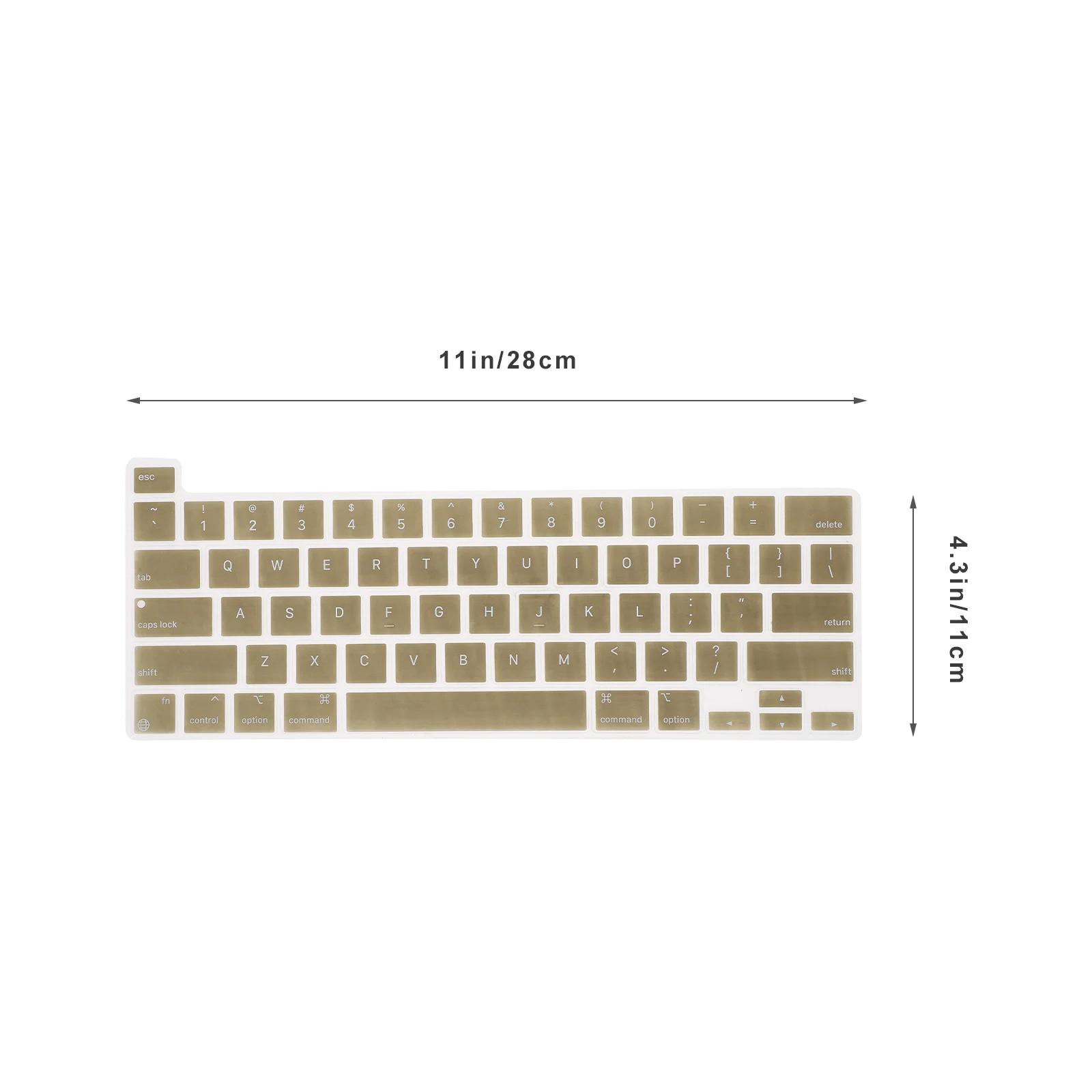 

Keyboard Cover Small Ergonomic Dustproof Laptop Protector Silicone Skin for Universal Skateboard