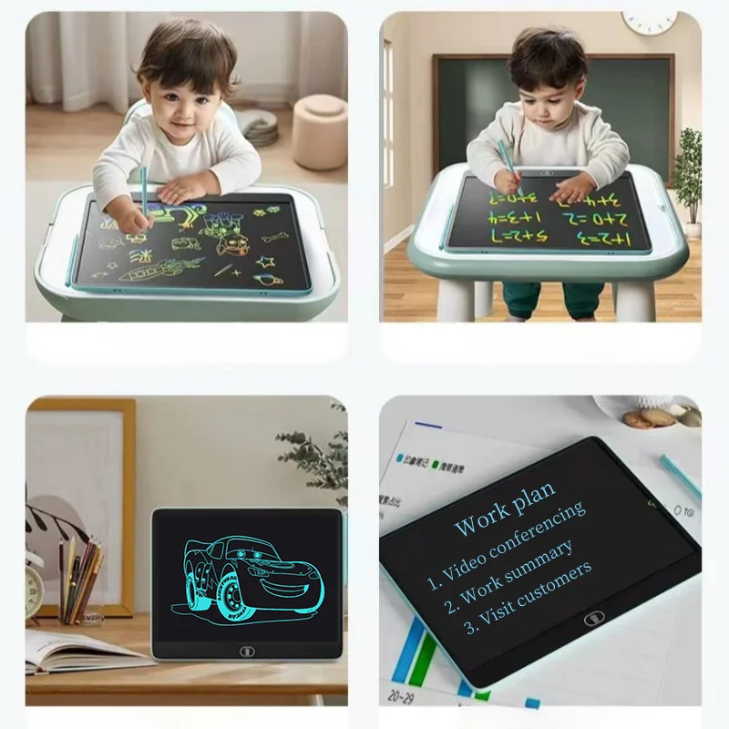 16inch LCD Writing Tablet Drawing Board Kids Graffiti Sketchpad Toys Handwriting Blackboard Magic Drawing Board Baby Toy Gift