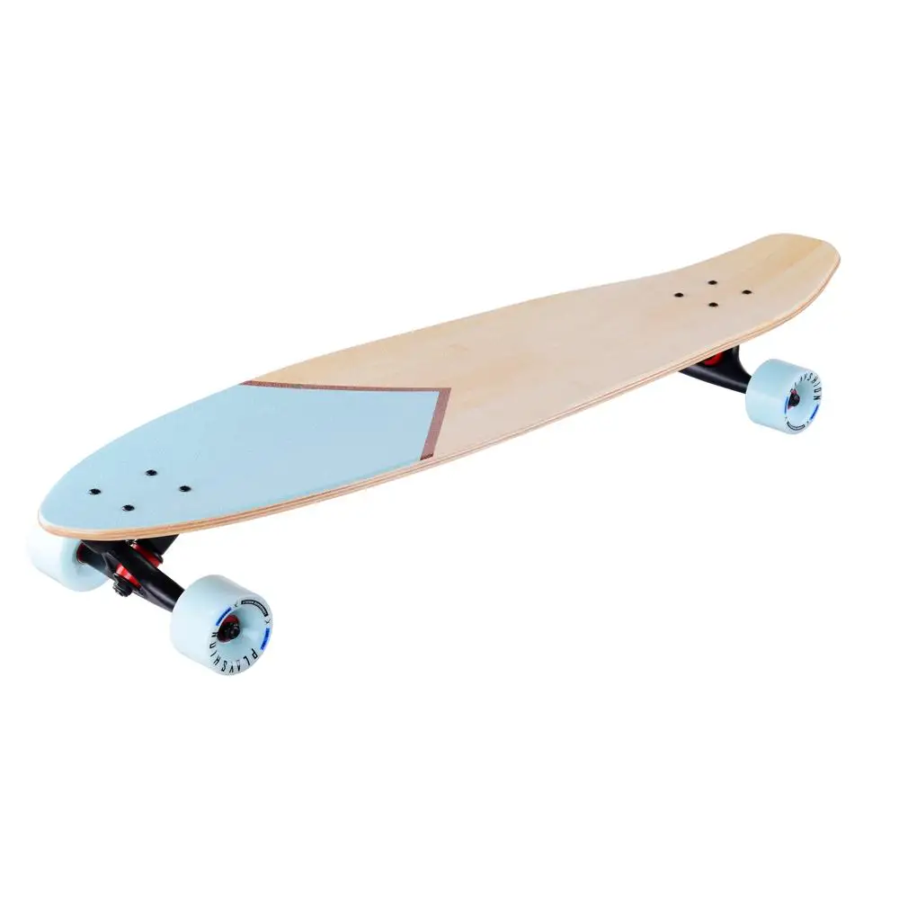 OEM Cruiser Bamboo Longboard wholesale beginner skateboard with die casting aluminum truck