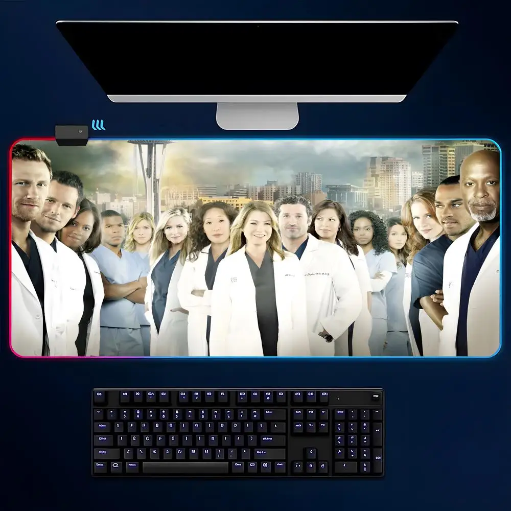 

medical drama TV series Mouse Pad Mousepad Large Gaming LockEdge Thickened Computer Keyboard Table Desk Mat