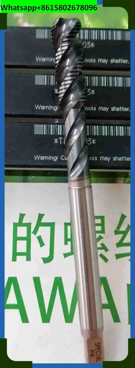 

Z-PRO uses spiral wire to tap MHSP M8-M16 for medium hardness 3/8-24