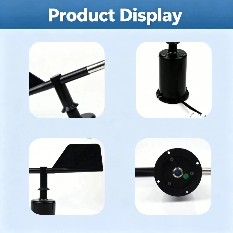 Veinasa-FX arduino Sailboat Waterproof Output signal Optional 4-20ma 0-5v Rs485 MODBUS 0183 Wind Direction Sensor
