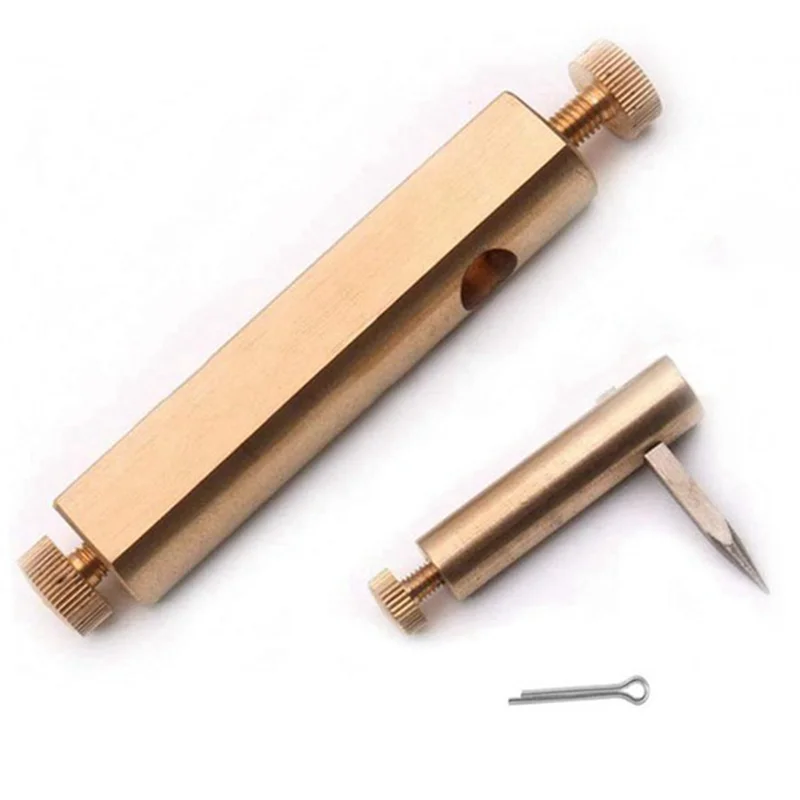 

AA-New Violin Making Tools Brass Purfling Inlay Inlaid for Groove Maker Luthier Tool Musical Instrument