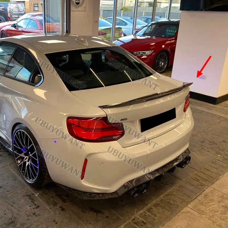 Für BMW 2er F22 F23&M2 F87 PSM Style 2014-2020 Carbon-Heckflügel Heckspoiler