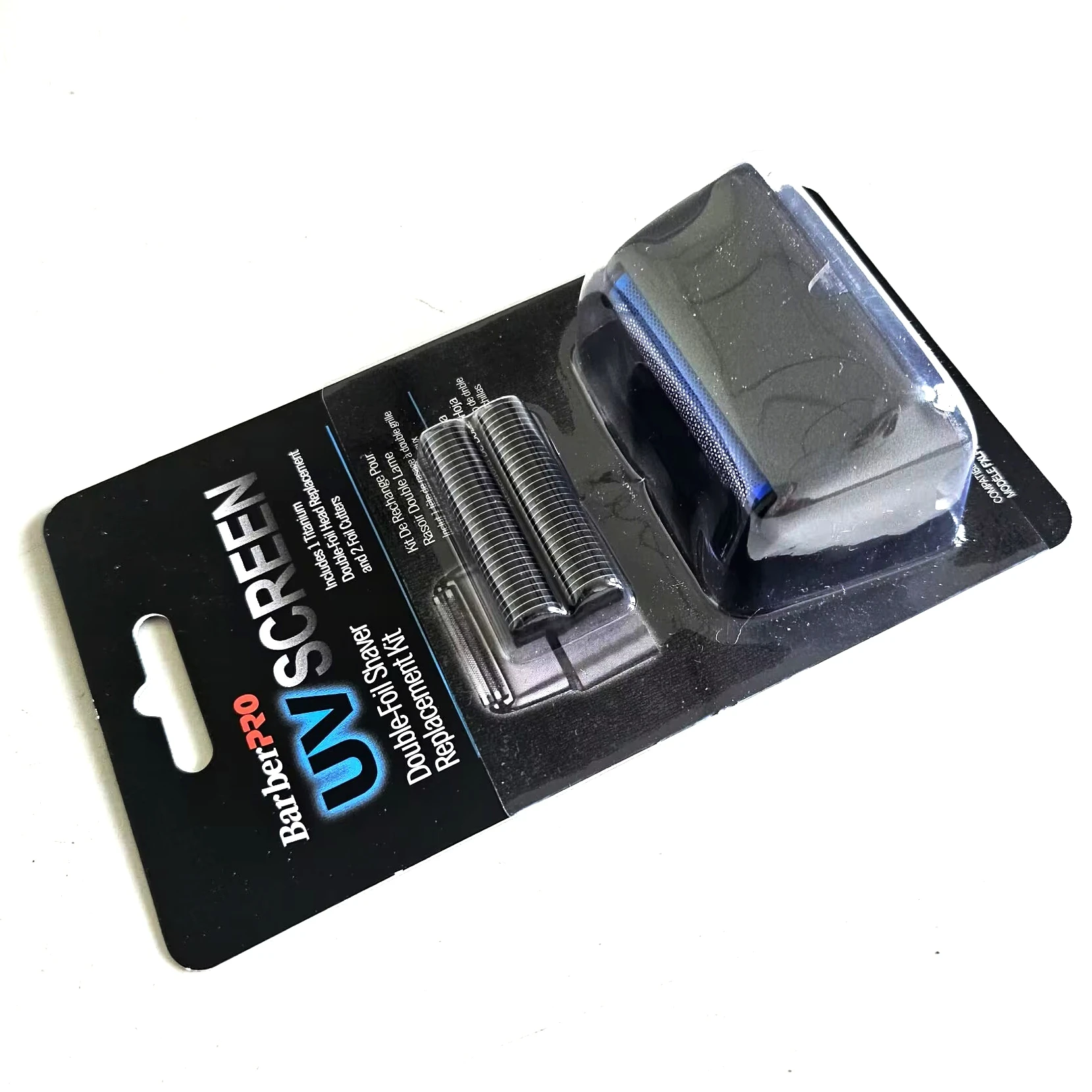 

Replacement Foil and Cutter ONLY Fit For BaBylissPRO Double Foil Shavers - Replacement Head & blade set (Gray（FXLRF2）)