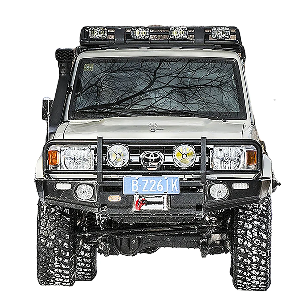 Car Front Rear Bumper Auto Front Bumper Original OEM Customized For LAND CRUISER 76 80 100 120 150 Steel  LC