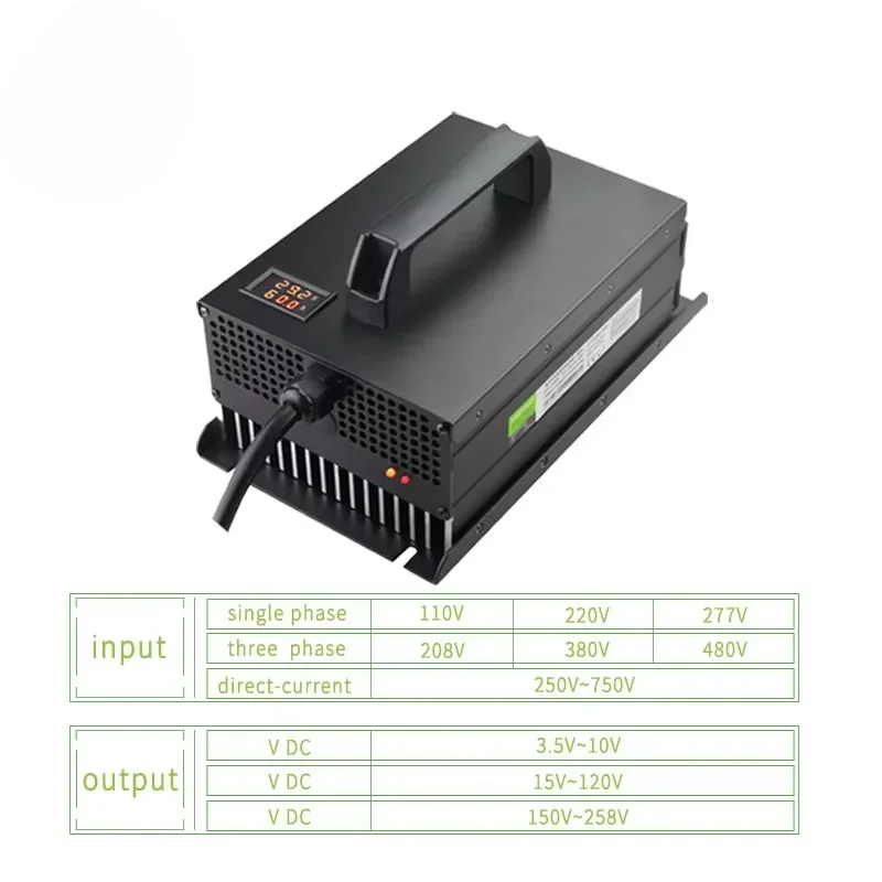 Wholesales  durable KP2000SDR 1800W lithium ion battery charger 24V 48V 60V 72V 40A 30A 25A 20A forklift charger for electric