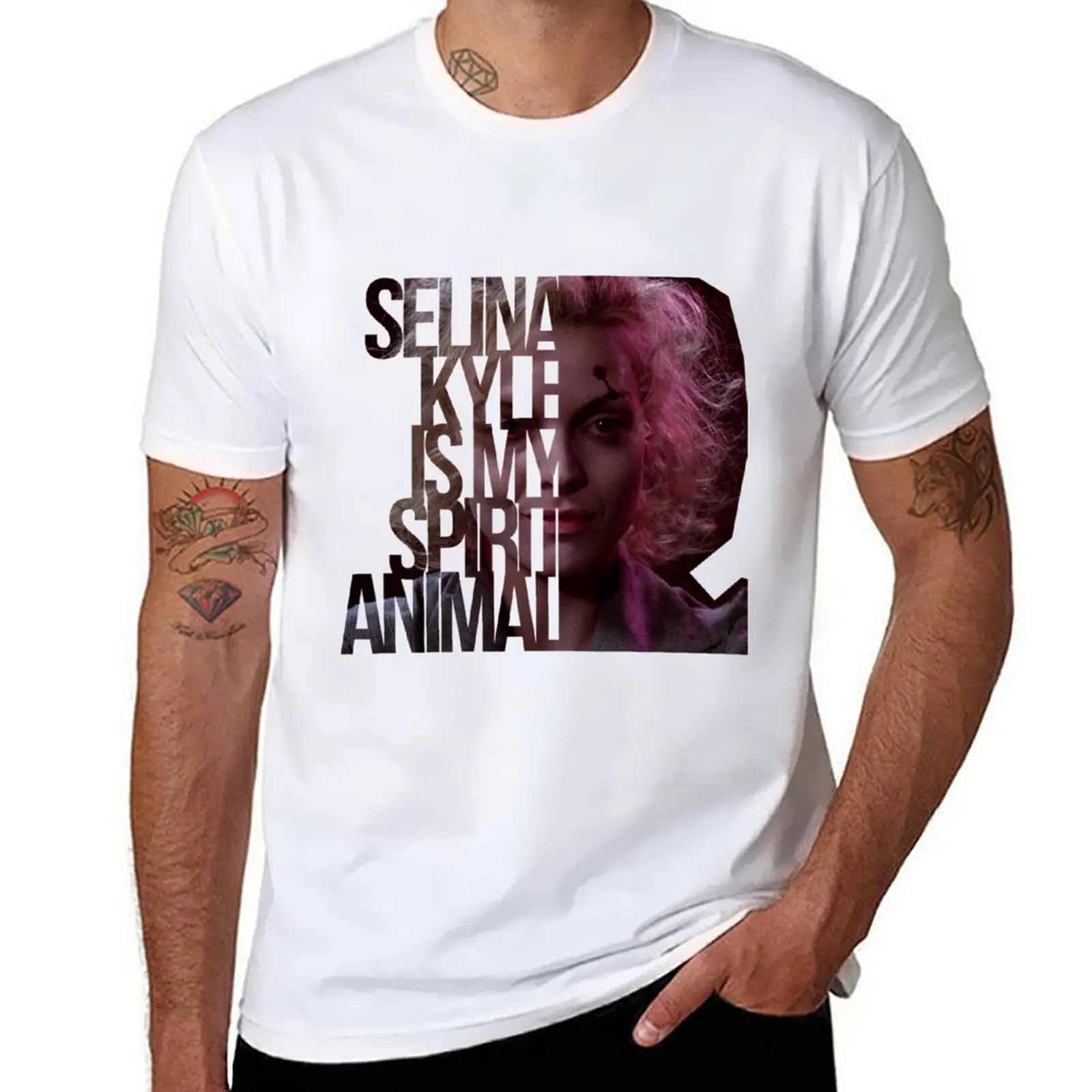 

Selina Kyle is my spirit animal T-Shirt t shirts for man cotton man tshirt T-Shirt