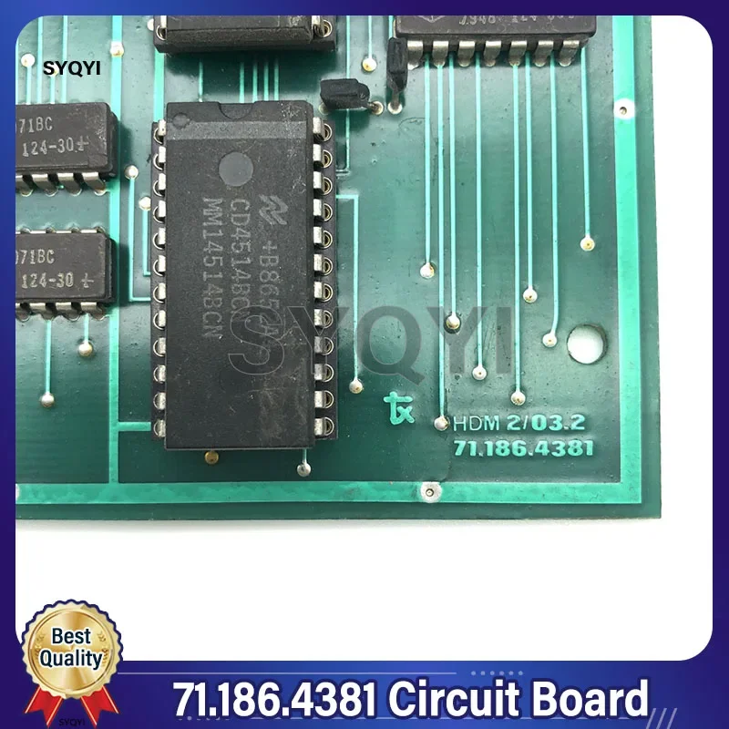 Carte de circuit imprimé Heidelberg, pièces de machine d'impression, meilleure qualité, 71.ACO4381