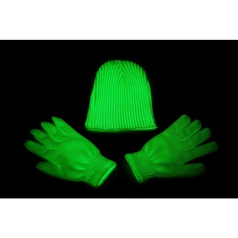 توهج الظلام أداء الرقص قفازات عرض مسرحي الأشعة فوق البنفسجية ضوء ظلال اليد Act قفازات سحرية الفلورسنت حفلة الهذيان الدعامة مسرح الفن #2