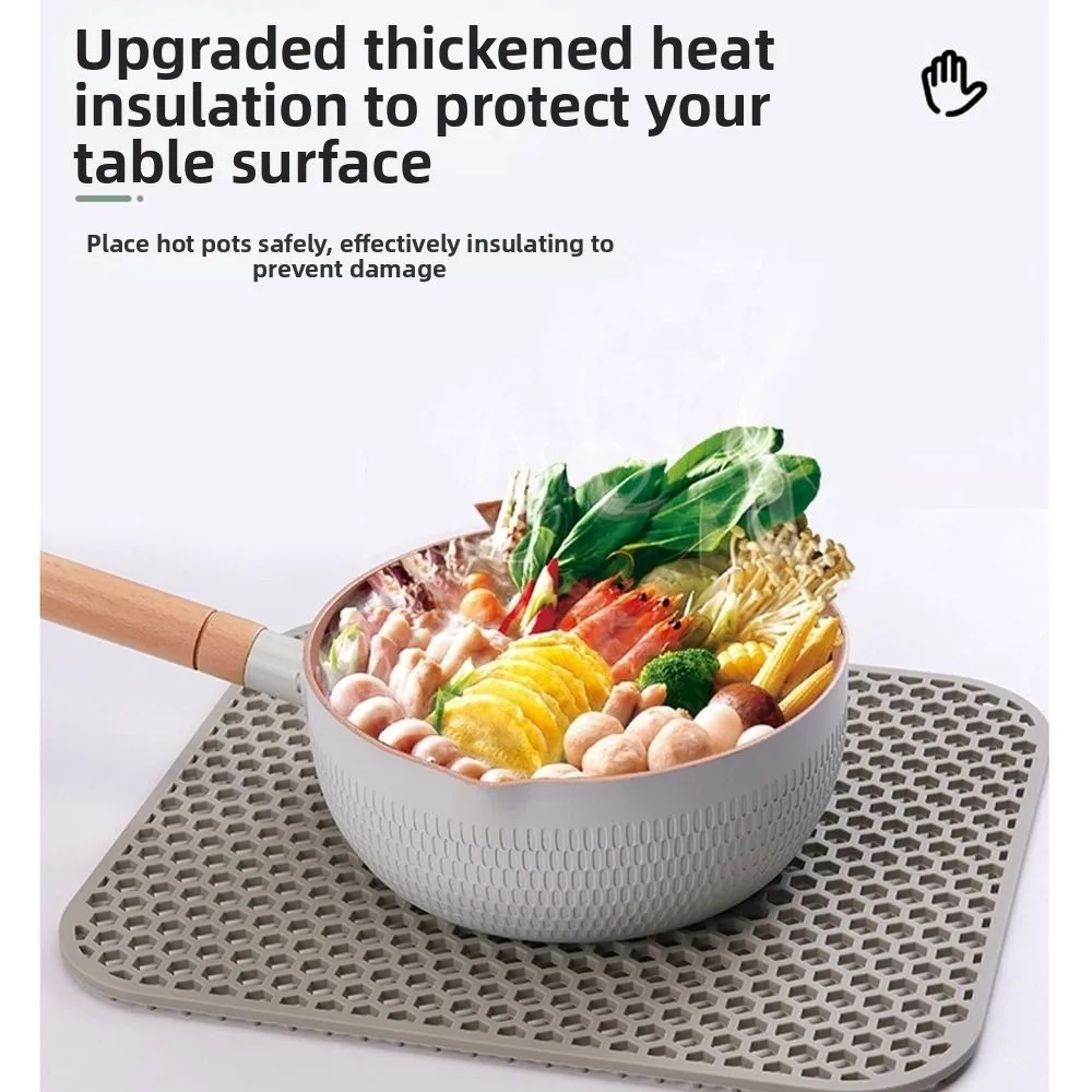 

Силиконовый полый дренажный коврик с сеткой, термостойкий портативный коврик для кухонной мойки, силиконовый коврик для раковины для дна раковины из нержавеющей стали