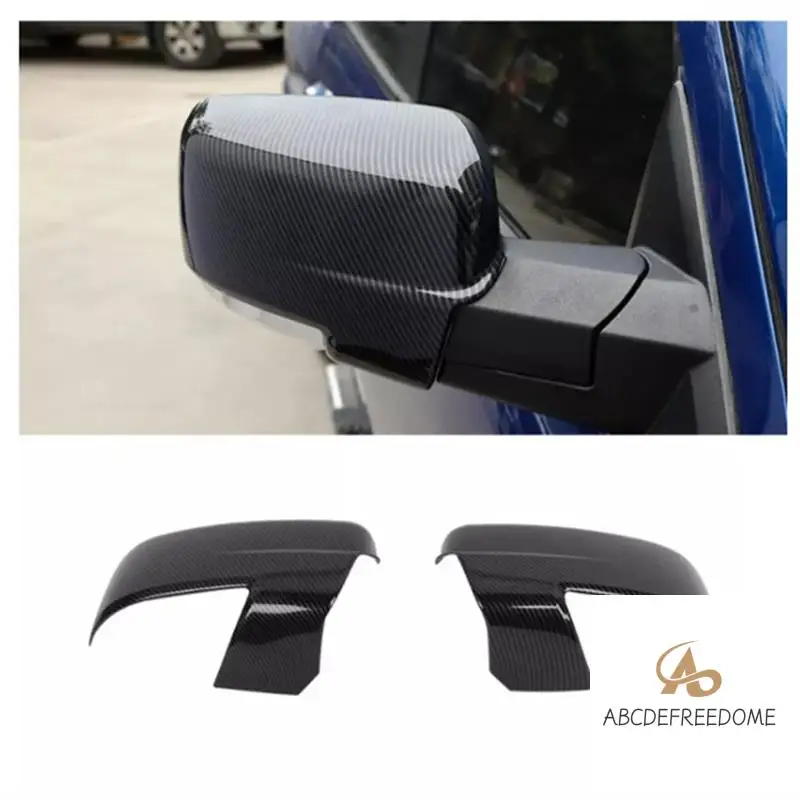 

Car Rearview Mirror Cover For Dodge Ram 1500 2008-2019 Carbon Fiber Car Modified Decorative Accessories